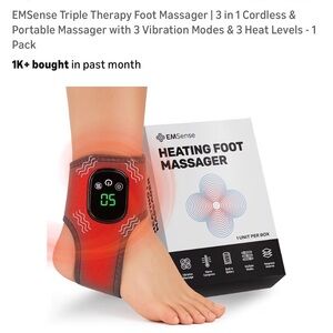 EMSense Heating Foot Massager